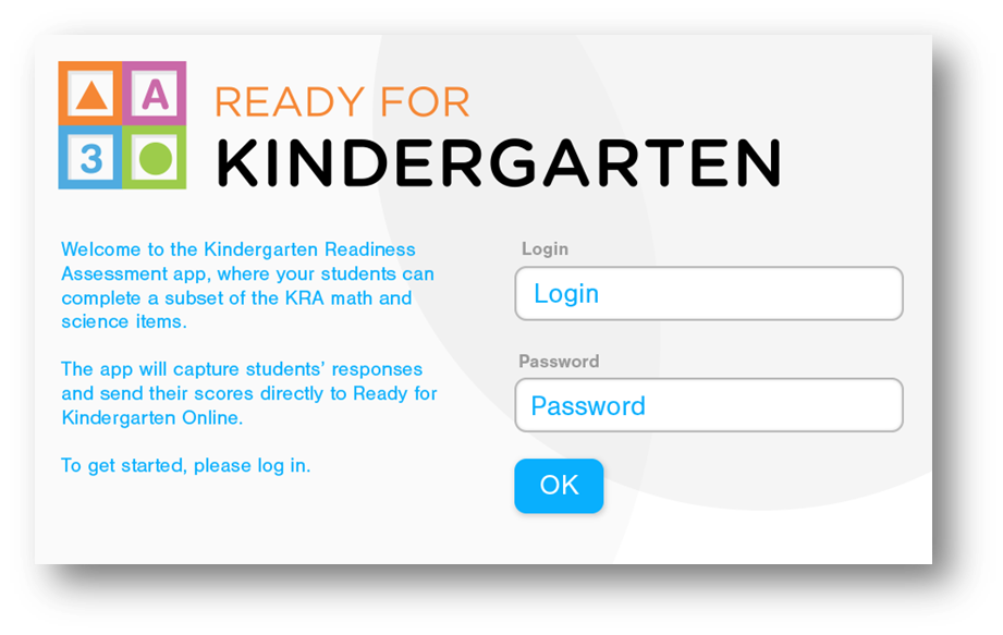 KRA App : Kindergarten Readiness Assessment - PD Content (Maryland)