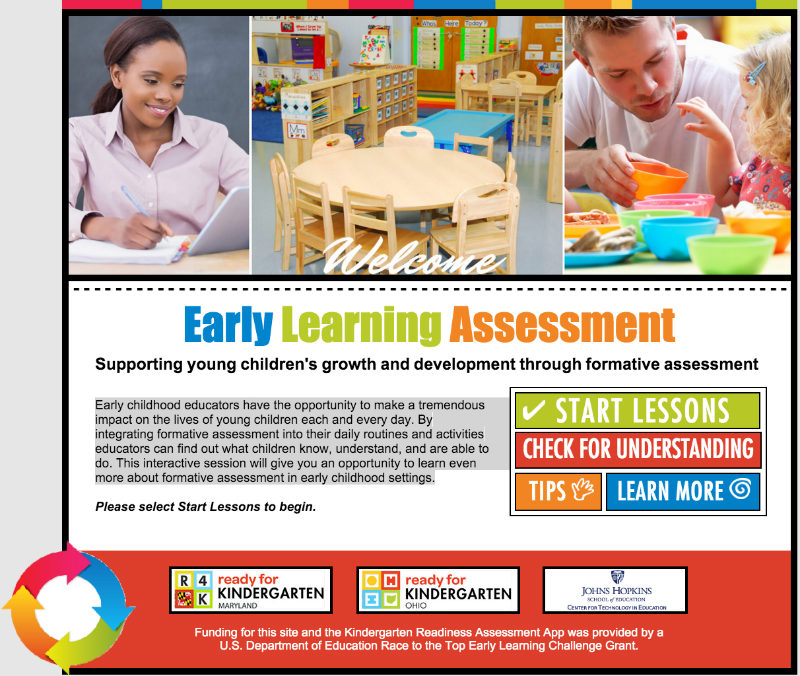 formative assessment early childhood education